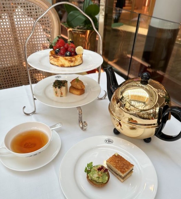 シンガポール発の高級紅茶専門店TWGティーで優雅なアフタヌーンティー